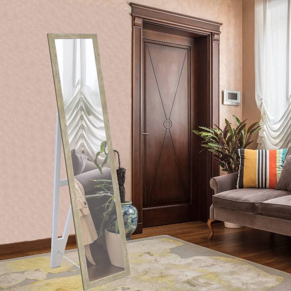 

Напольное зеркало IWARUM Sea Botton beige 45x169 бежевое