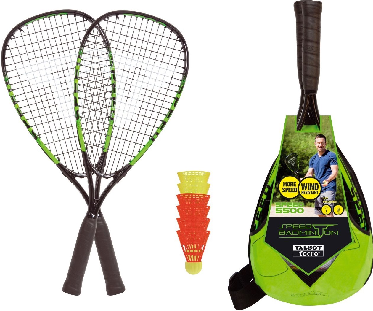 

Набор для скоростного бадминтона Talbot Torro Speedbadminton Set Speed 5500 (490115)