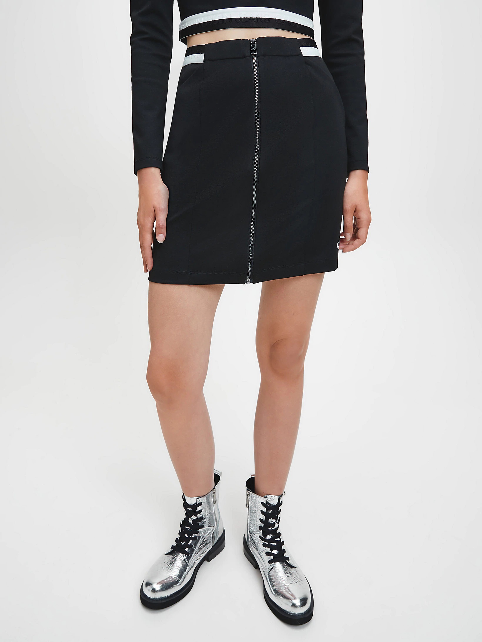 

Юбка Calvin Klein Jeans Zip Monochrome Milano Skirt J20J214946-BEH0 XS CK Black