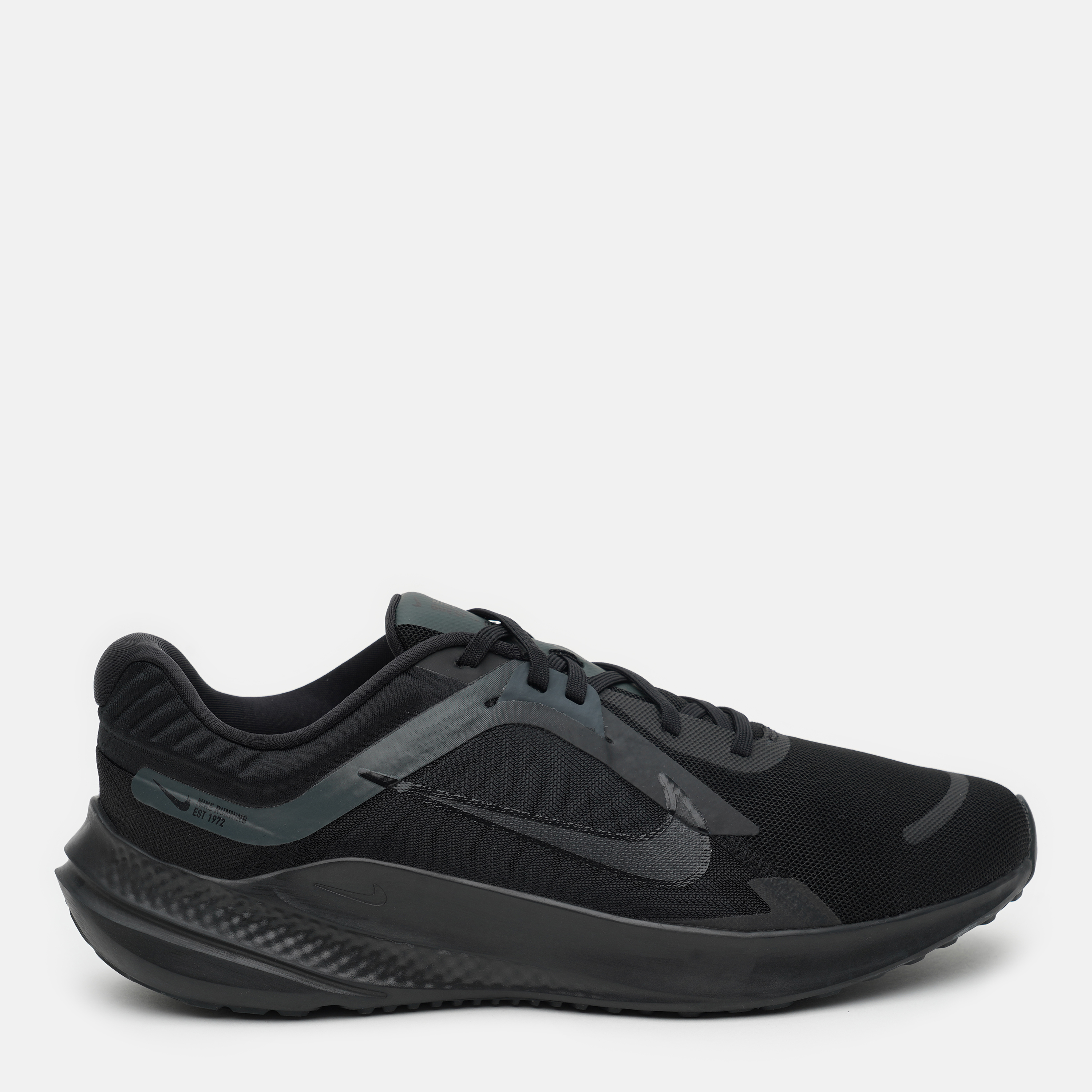 Акція на Чоловічі кросівки для бігу Nike Quest 5 DD0204-003 45 (11) 29 см Чорні від Rozetka