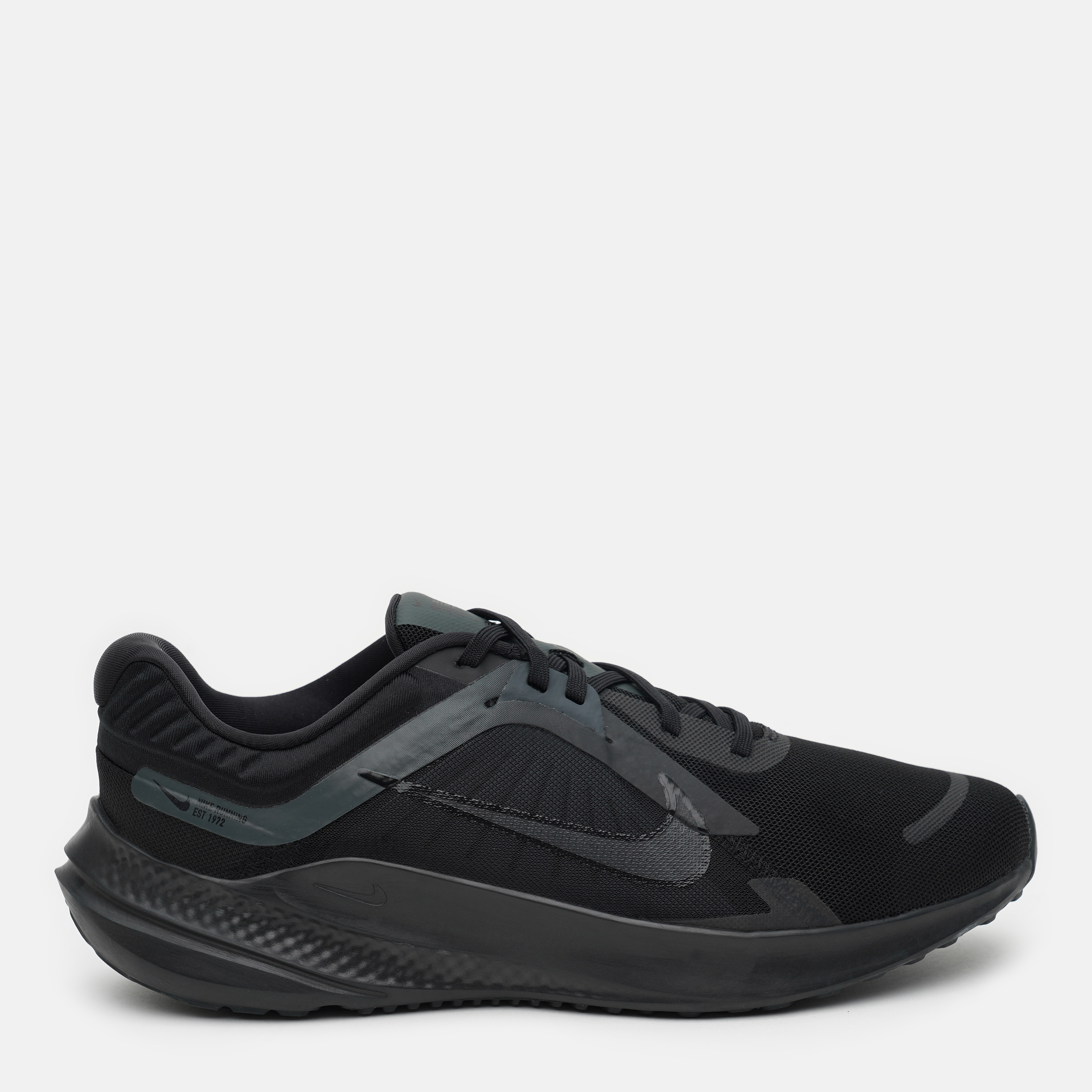 Акция на Чоловічі кросівки для бігу Nike Quest 5 DD0204-003 40.5 (7.5) 25.5 см Чорні от Rozetka