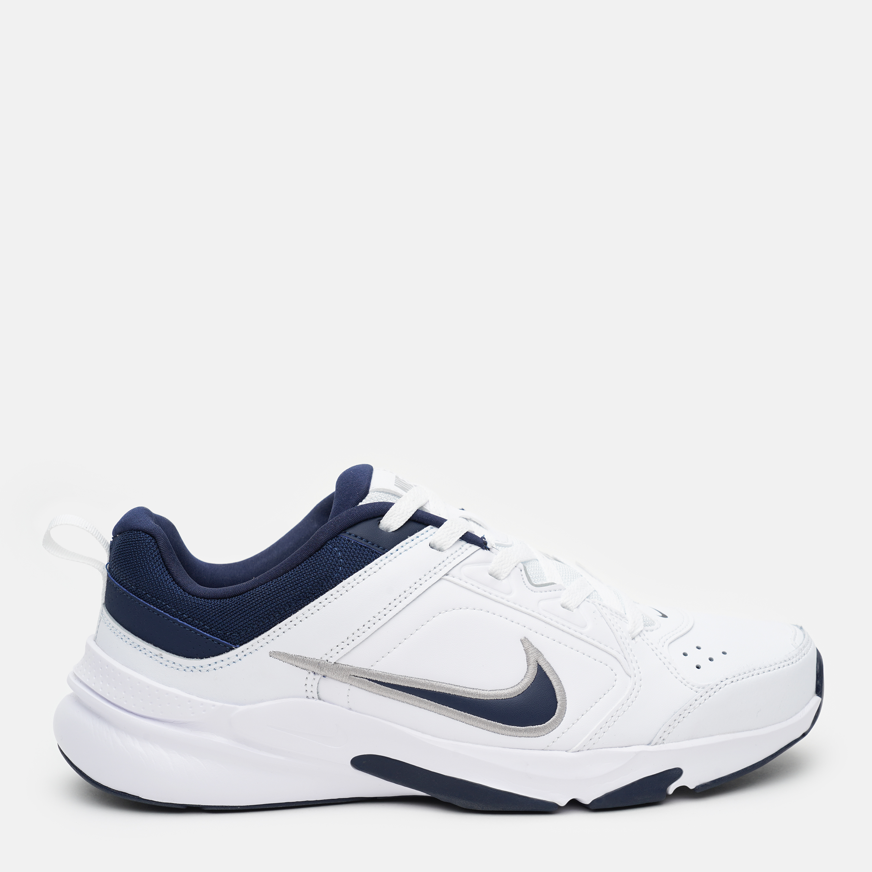 Акція на Чоловічі кросівки Nike Defyallday DJ1196-100 44 (10) 28 см Білий/Синій від Rozetka