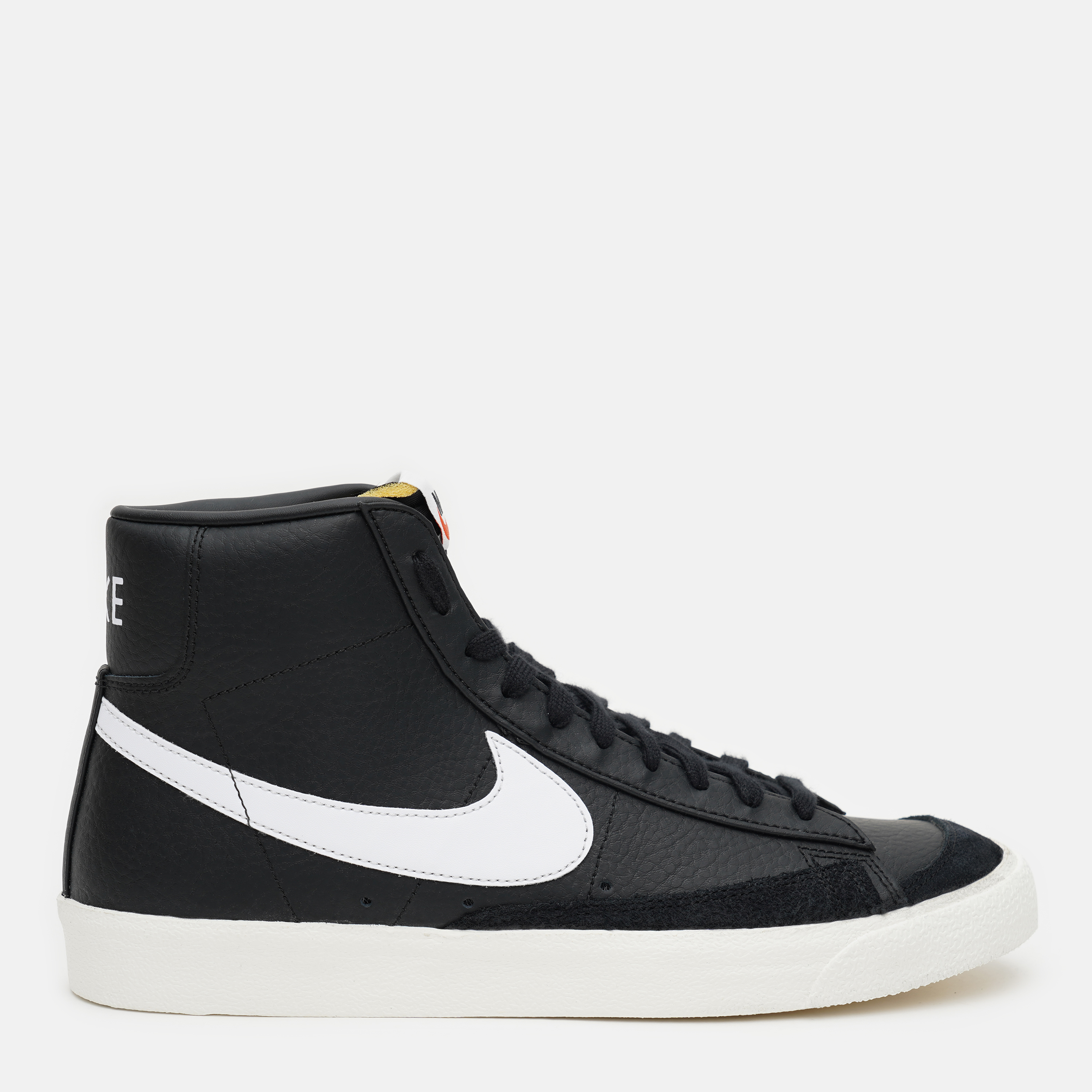 Акція на Чоловічі кеди високі Nike Blazer Mid 77 Vntg BQ6806-002 44 (10) 28 см Чорні від Rozetka