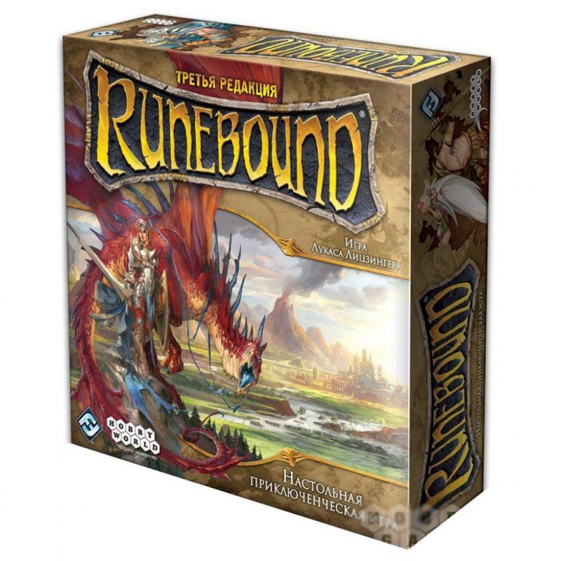 

Настольная игра Hobby World Runebound (3-я редакция) (1599)