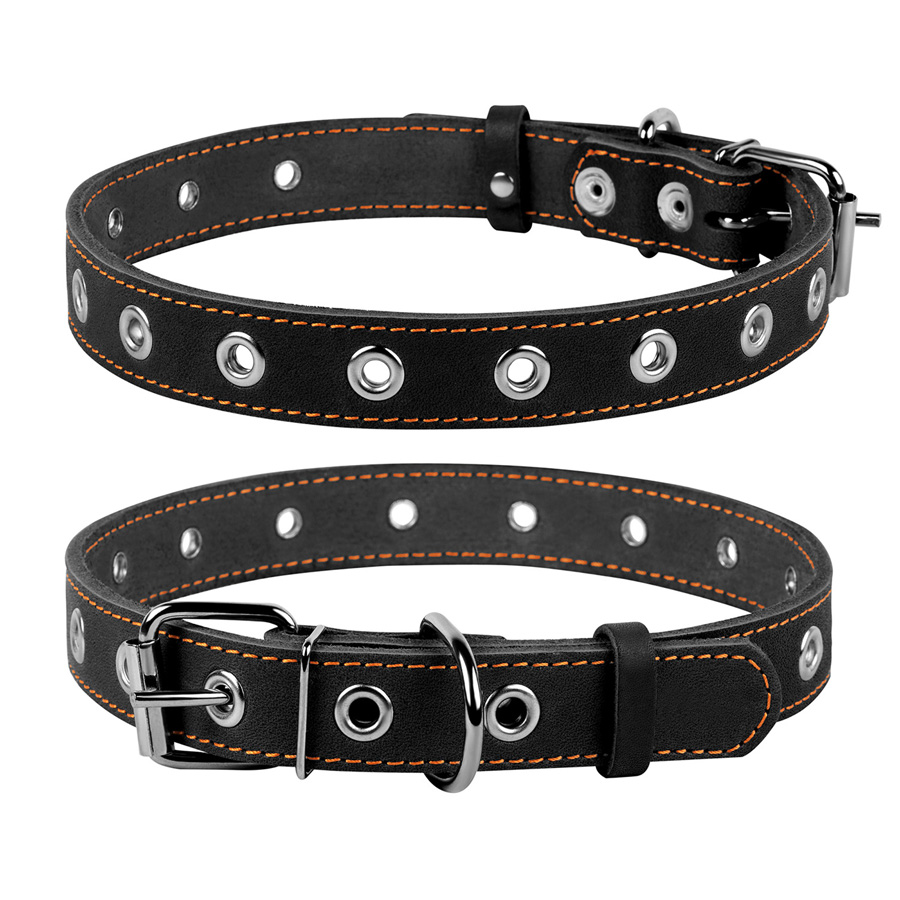 Стильный ошейник для собак безразмерный CoLLaR M (zoo0003713) Черный от ...