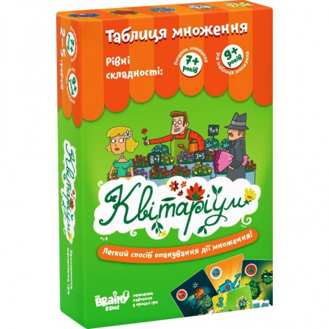 

Настольная игра Банда Умников Цветариум (УКР010)