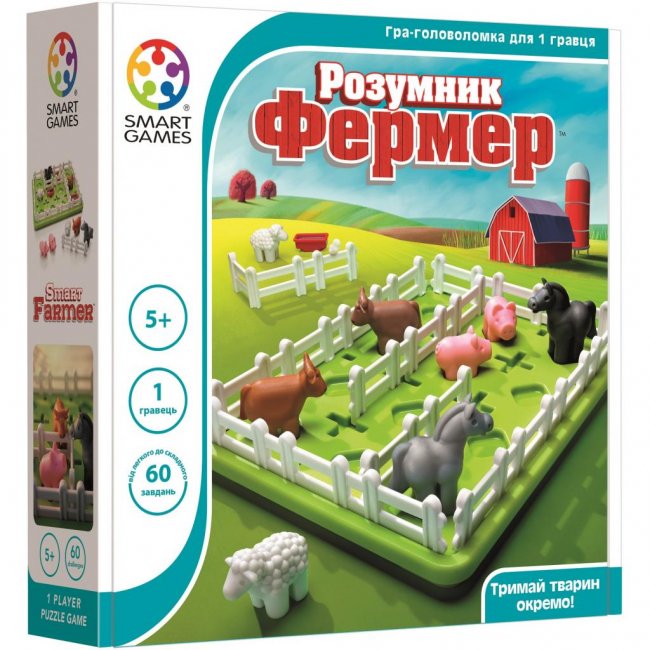 

Настольная игра Smart Games Умный Фермер (SG 091 UKR)
