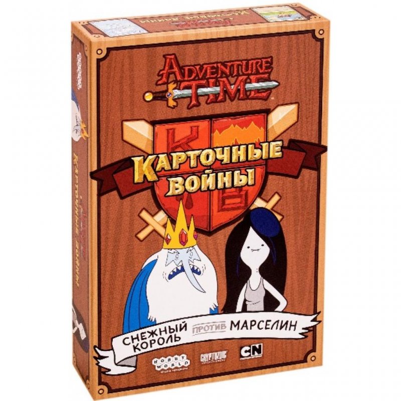 

Настольная игра Hobby World Время приключений: Карточные войны. Снежный король против Марселин (915095)