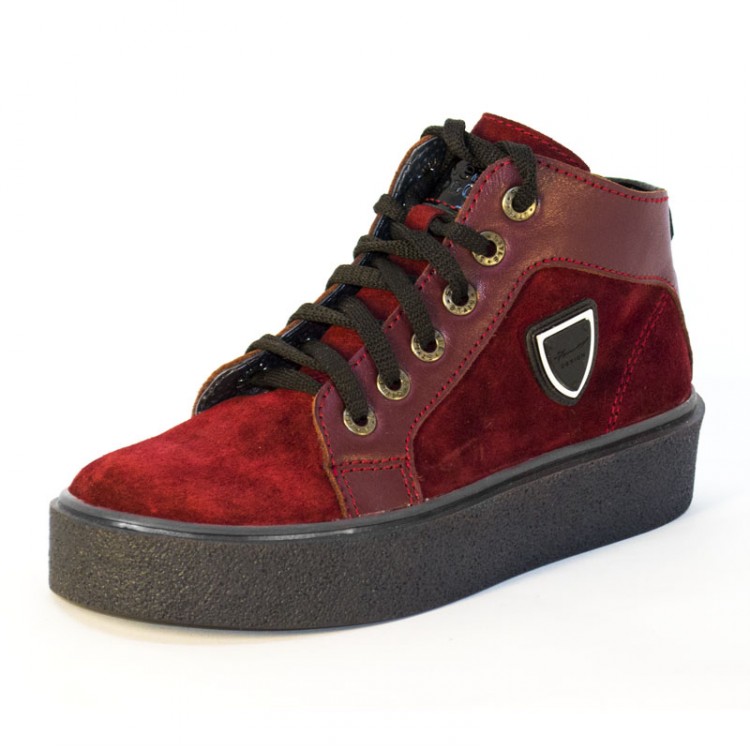 

Кеды Winner Boots бордовые 7238 41