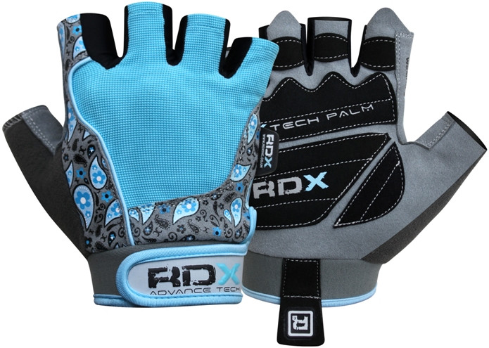 Перчатки для фитнеса женские RDX Blue L – фото, отзывы, характеристики ...