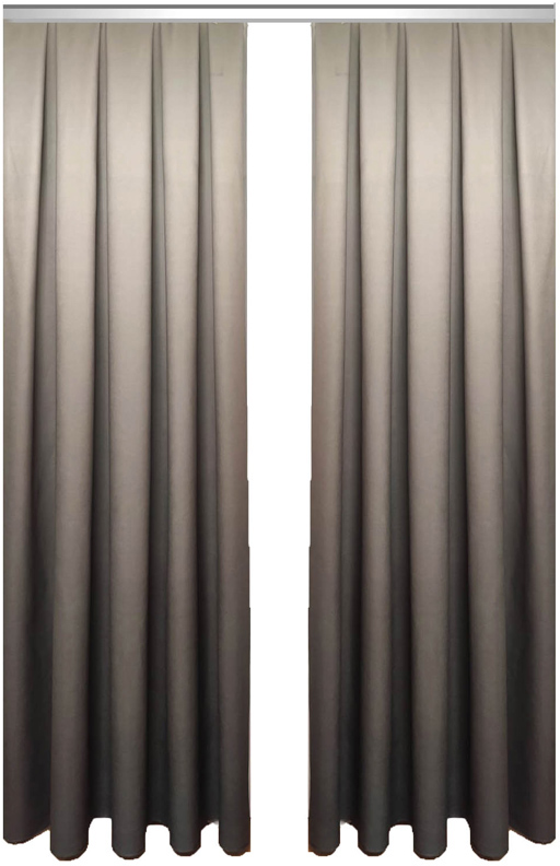 

Комплект штор Декор-Ин Градиент Темно-серый/Светло-серый 260х250 2 шт (Vi 100197)