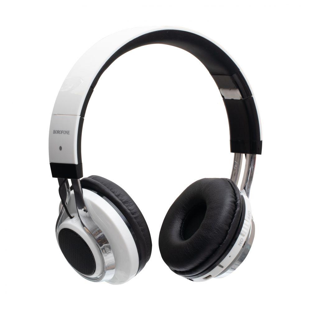 

Bluetooth стерео наушники Borofone BO8 Белые