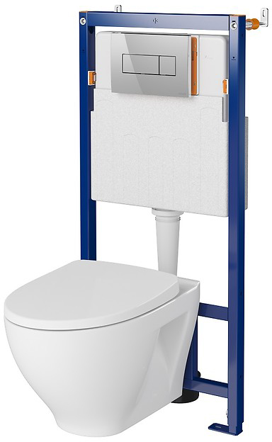 Инсталляция CERSANIT Tech Line Opti B607 + унитаз Moduo CleanON с ...