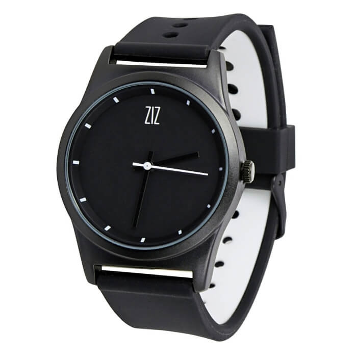 

Часы Ziz Black на силиконовом ремешке и дополнительный ремешок SKL22-142757