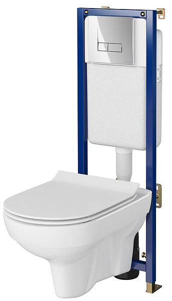 Инсталляция CERSANIT Tech Line Base B621 + унитаз City CleanON с ...