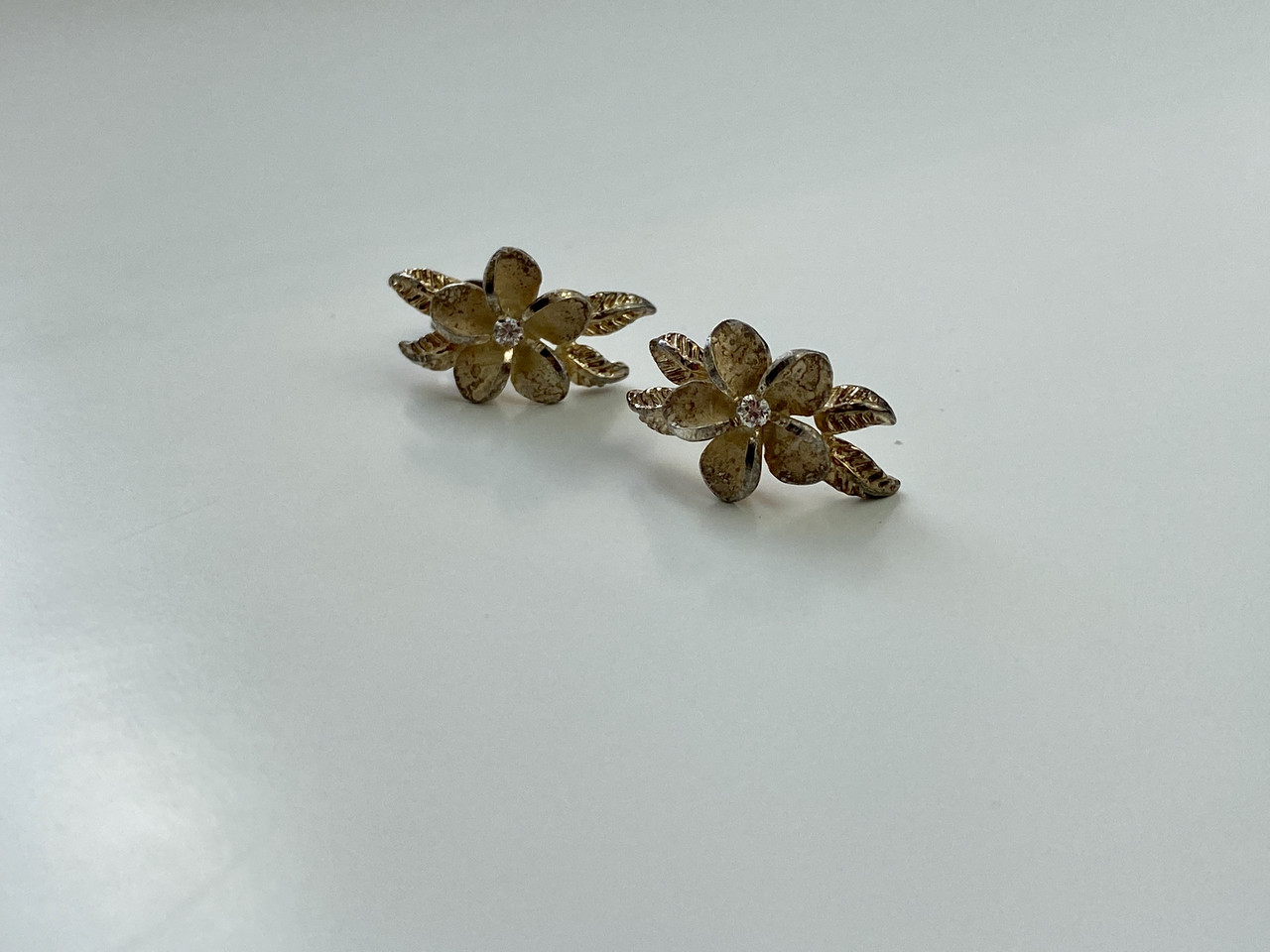

Серебряные серьги с Фианитом Цветы Sky Jewelry 3736 (09876л)