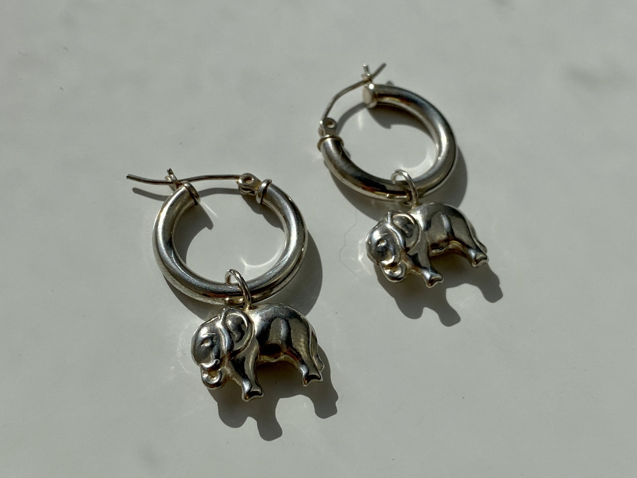

Серьги Из Серебра Слоник Sky Jewelry 765