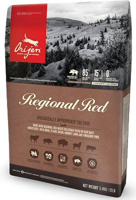 ORIJEN Regional Red Cat Ориджен сухой корм для кошек, 340 г (срок 05/23 ...