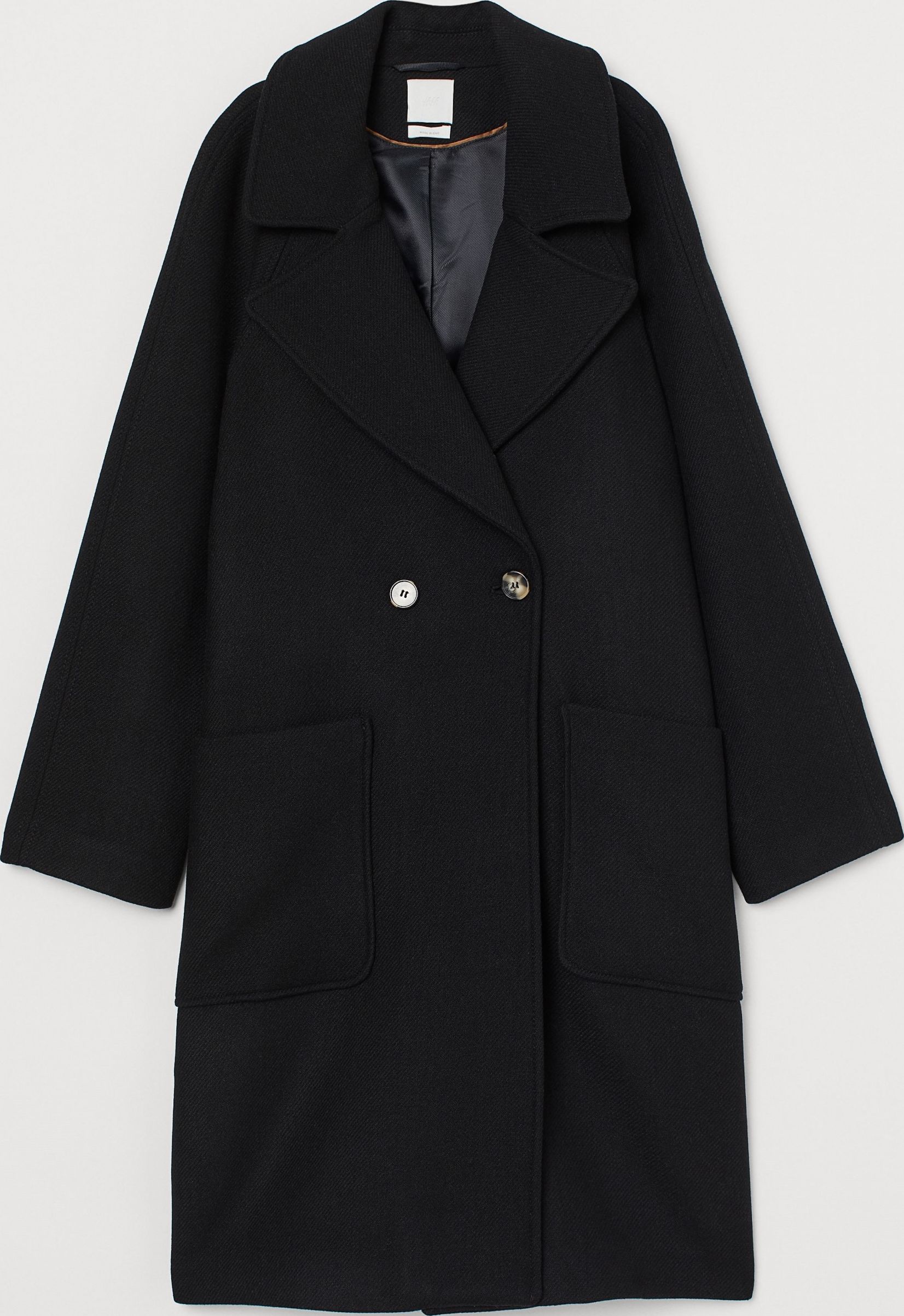 

Пальто H&M 7867430 M Черное