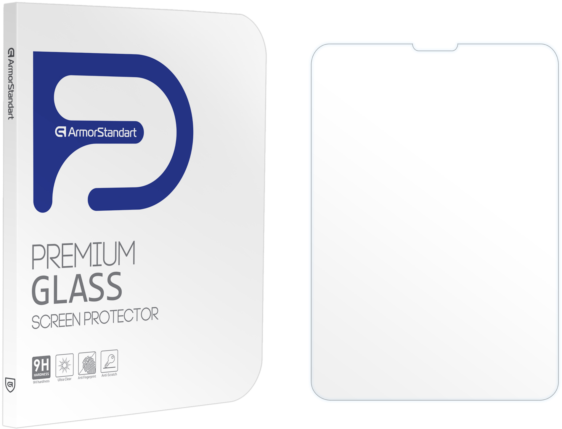 

Защитное стекло ArmorStandart Glass.CR для Apple iPad Pro 12.9 2021/2020/2018