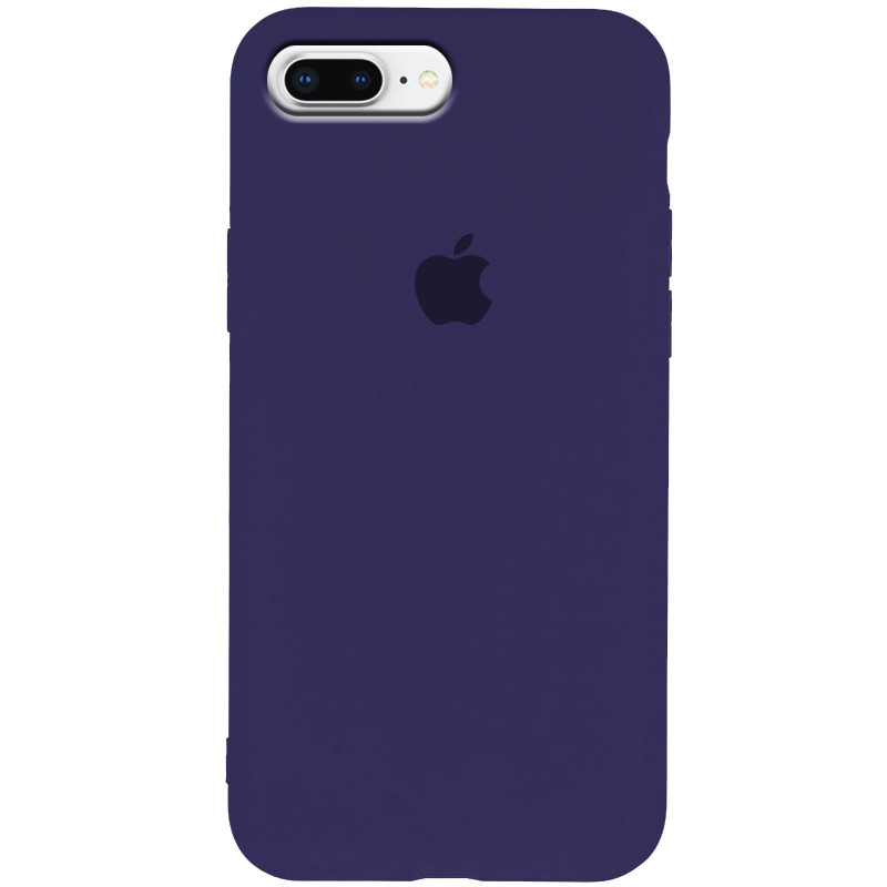 

Чехол Slim Silicone Case full protective для Apple iPhone 7 plus/8 plus (5.5") Синий/Midnight Blue