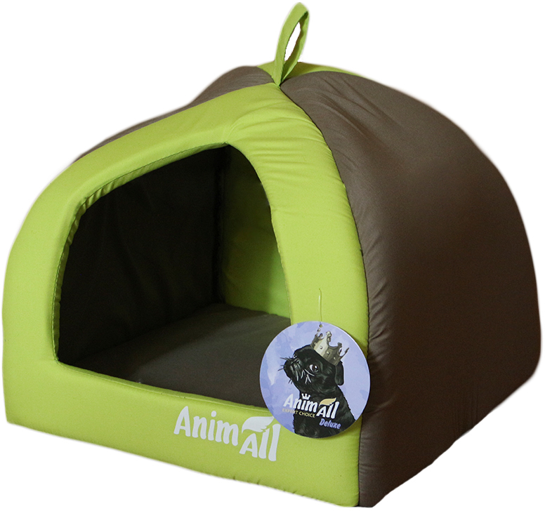 

Домик для собак и кошек AnimAll Ат 0898 Wendy S Green 38 x 38 x 29 см