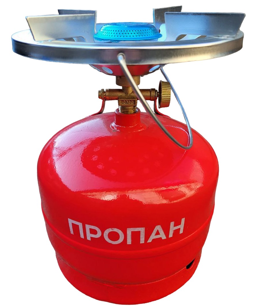 Газовый баллон 5 литров в комплекте с горелкой 50000000005 – фото ...
