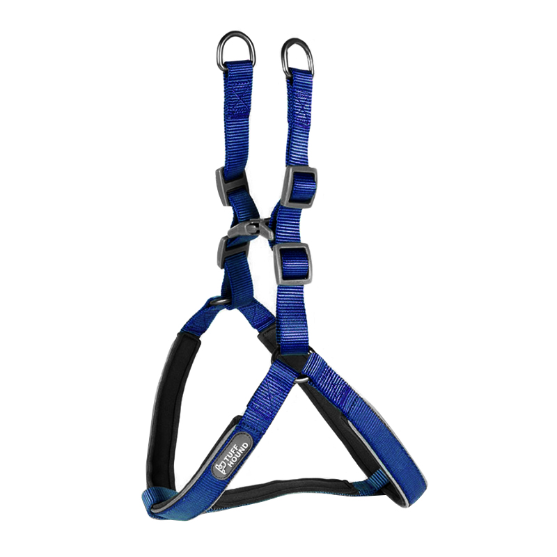 

Шлея для собак TUFF HOUND 1606 Blue L нейлоновая
