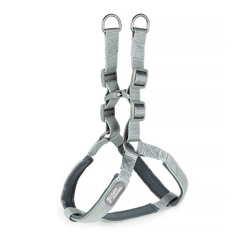 

Шлея для собак TUFF HOUND 1606 Gray XL нейлоновая
