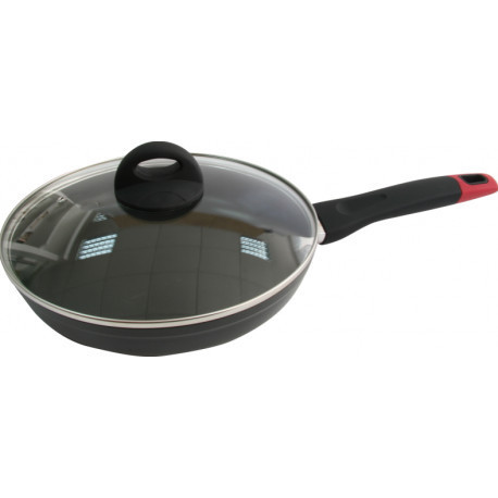 

Сковорода традиційна з кришкою LESSNER Black Pro 28 см L-88366-28
