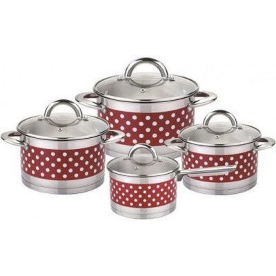 

Набір посуди BOHMANN 8 предметів 0128-8-BH red