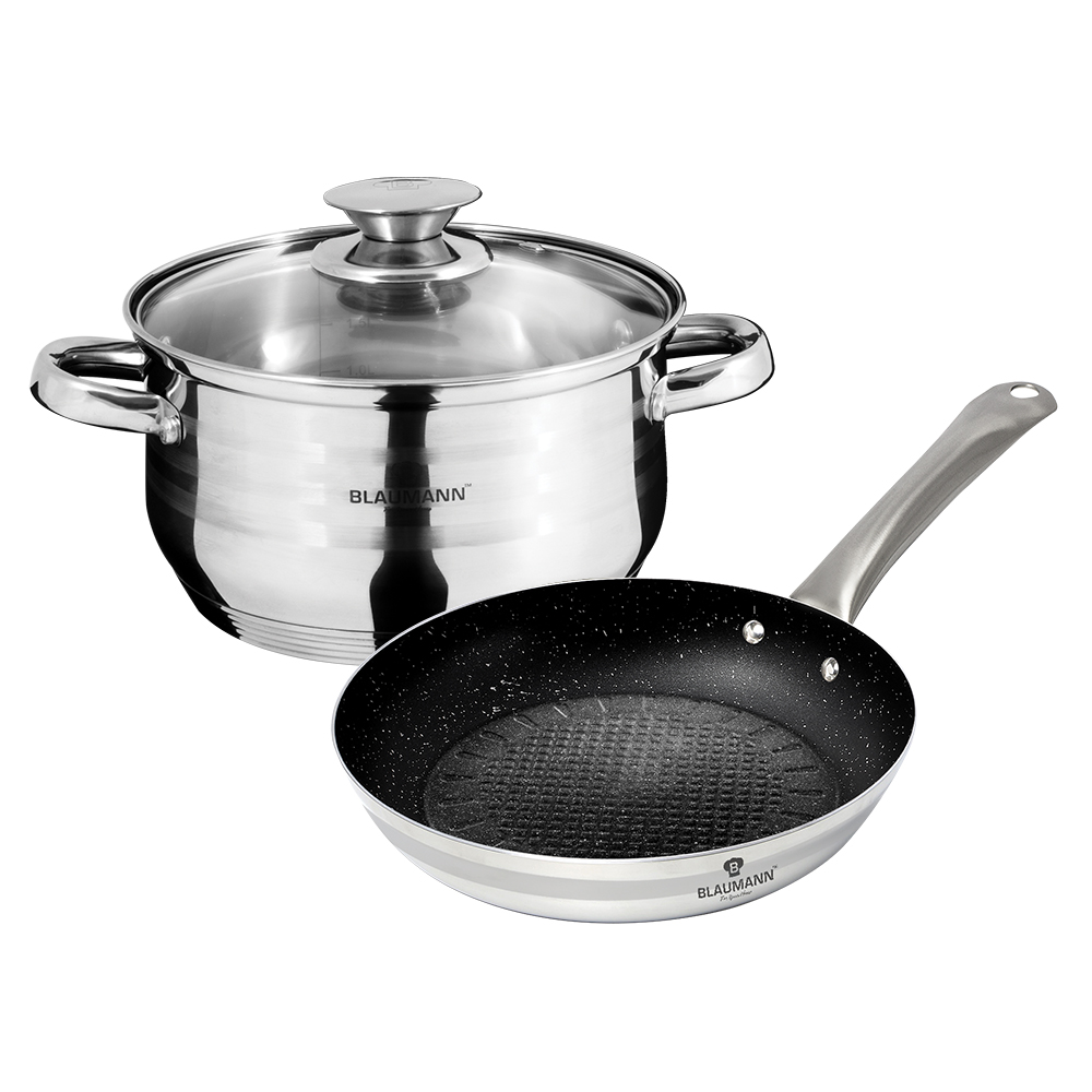 

Набір посуди Blaumann Gourmet Line 3 предметів 3180-BL