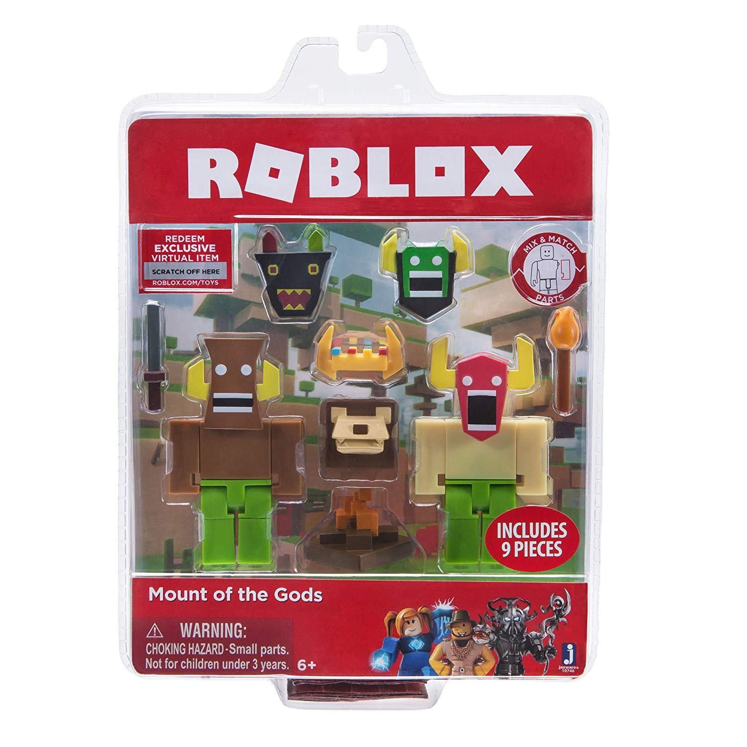 Игровая коллекционная фигурка Jazwares Roblox Game Packs Mount of Gods,  набор 2 шт. – фото, отзывы, характеристики в интернет-магазине ROZETKA от  продавца: IP2HOUSE | Купить в Украине: Киеве, Харькове, Днепре, Одессе,  Запорожье, Львове