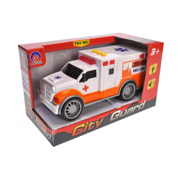 

Машинка инерционная Скорая помощь City Guard (MQ811A)