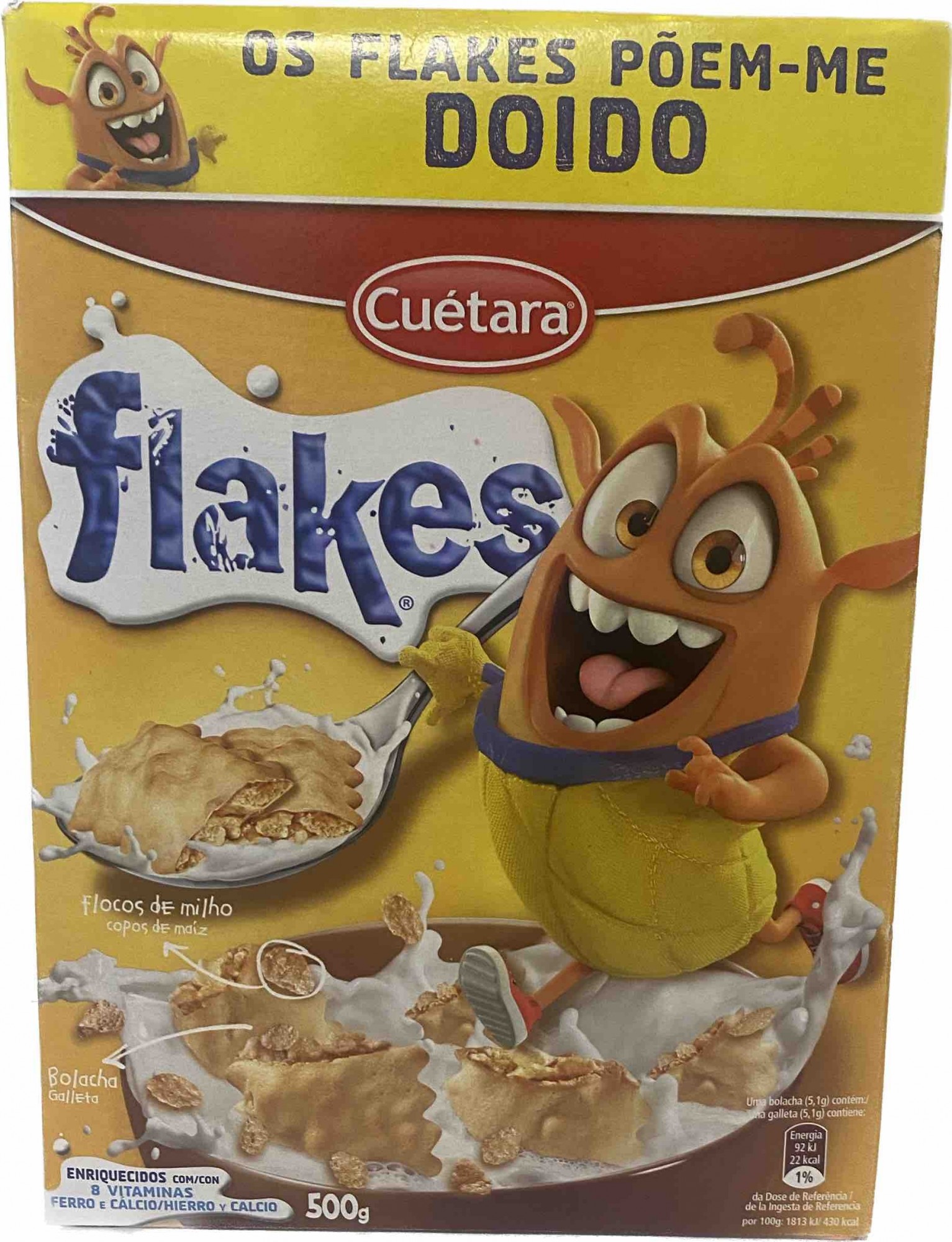 Cuetara - White Choco Flakes 500g