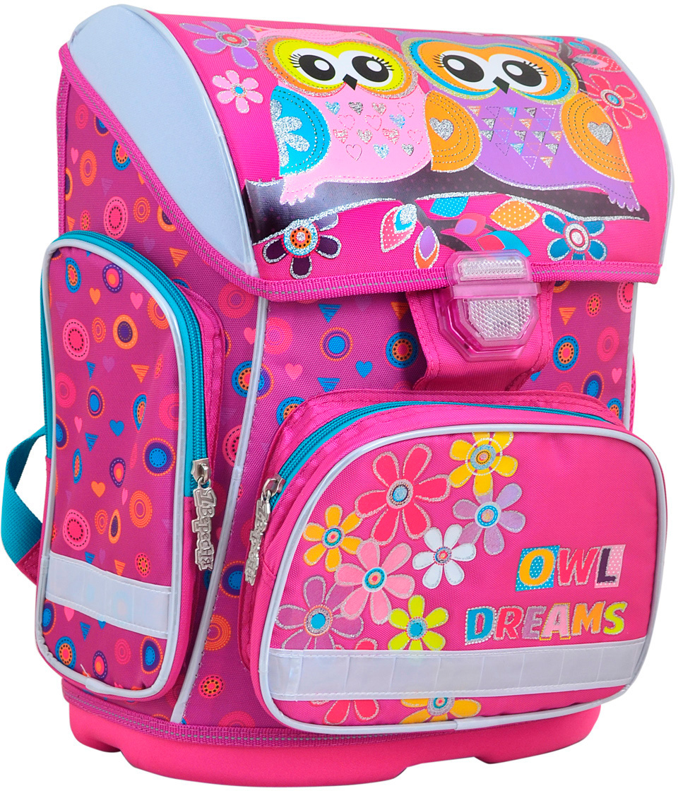 

Рюкзак 1 сентября Owl каркасный розовый 19 л (554573)