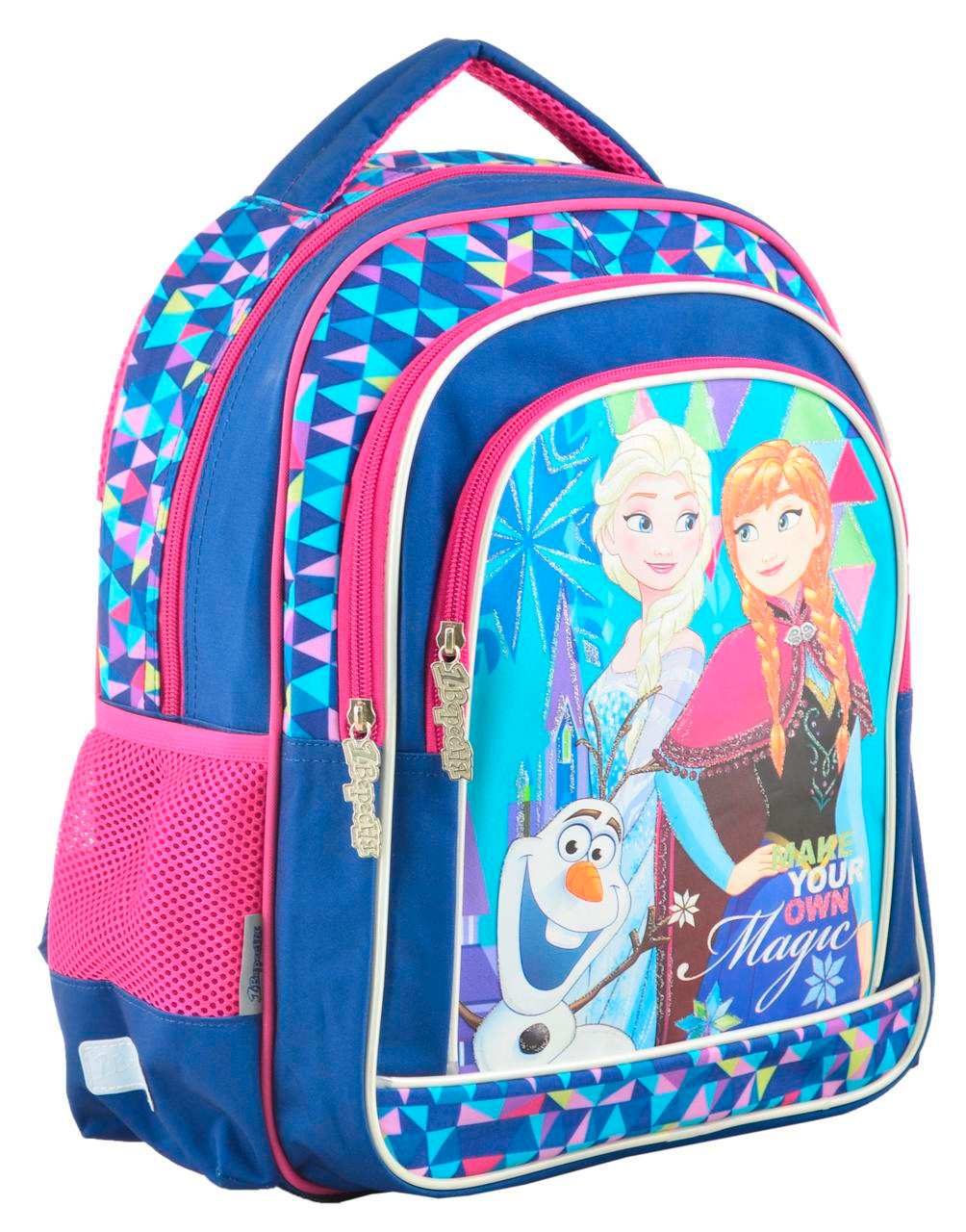 

Рюкзак 1 Вересня Frozen синий с розовым 12 л (555269)