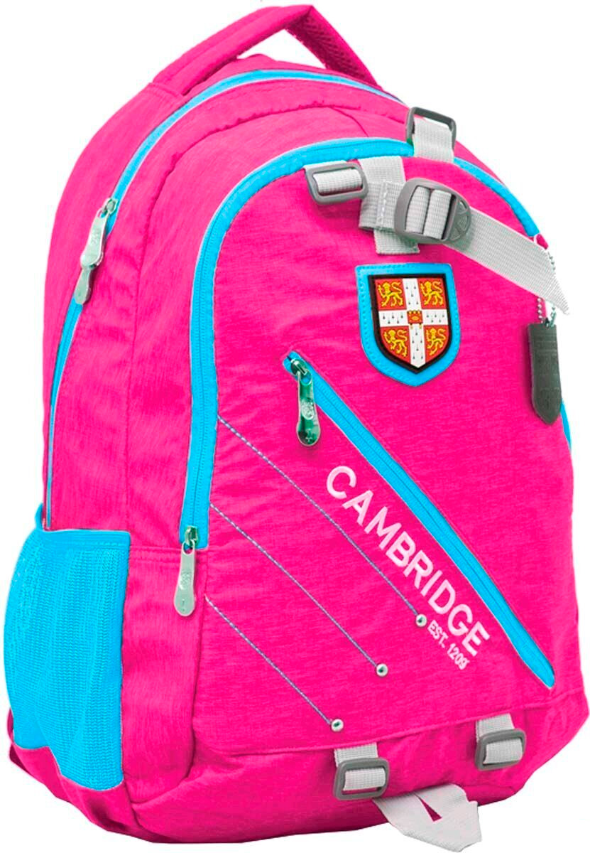 

Рюкзак 1 Вересня Cambridge розовый 18 л (552948)