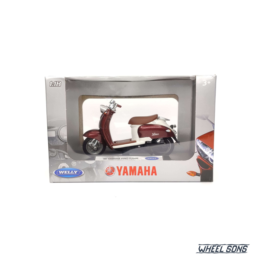 Модель скутера Yamaha Vino YJ50R 1999 1:18 Welly (W3500) – фото