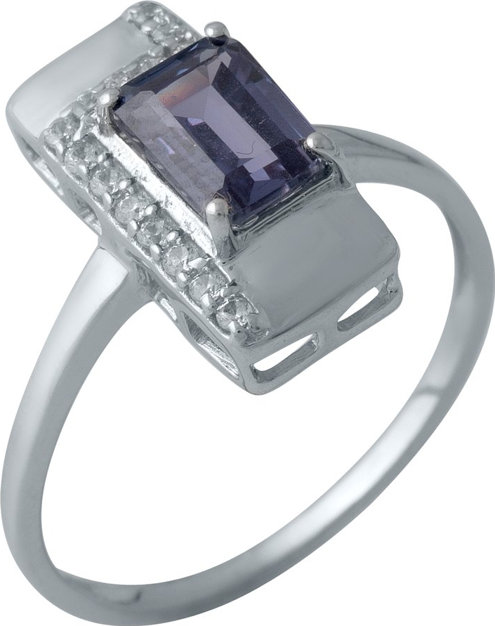 

Серебряное кольцо SilverBreeze с олександритом 1990353 18.5 размер, 18.5 размер
