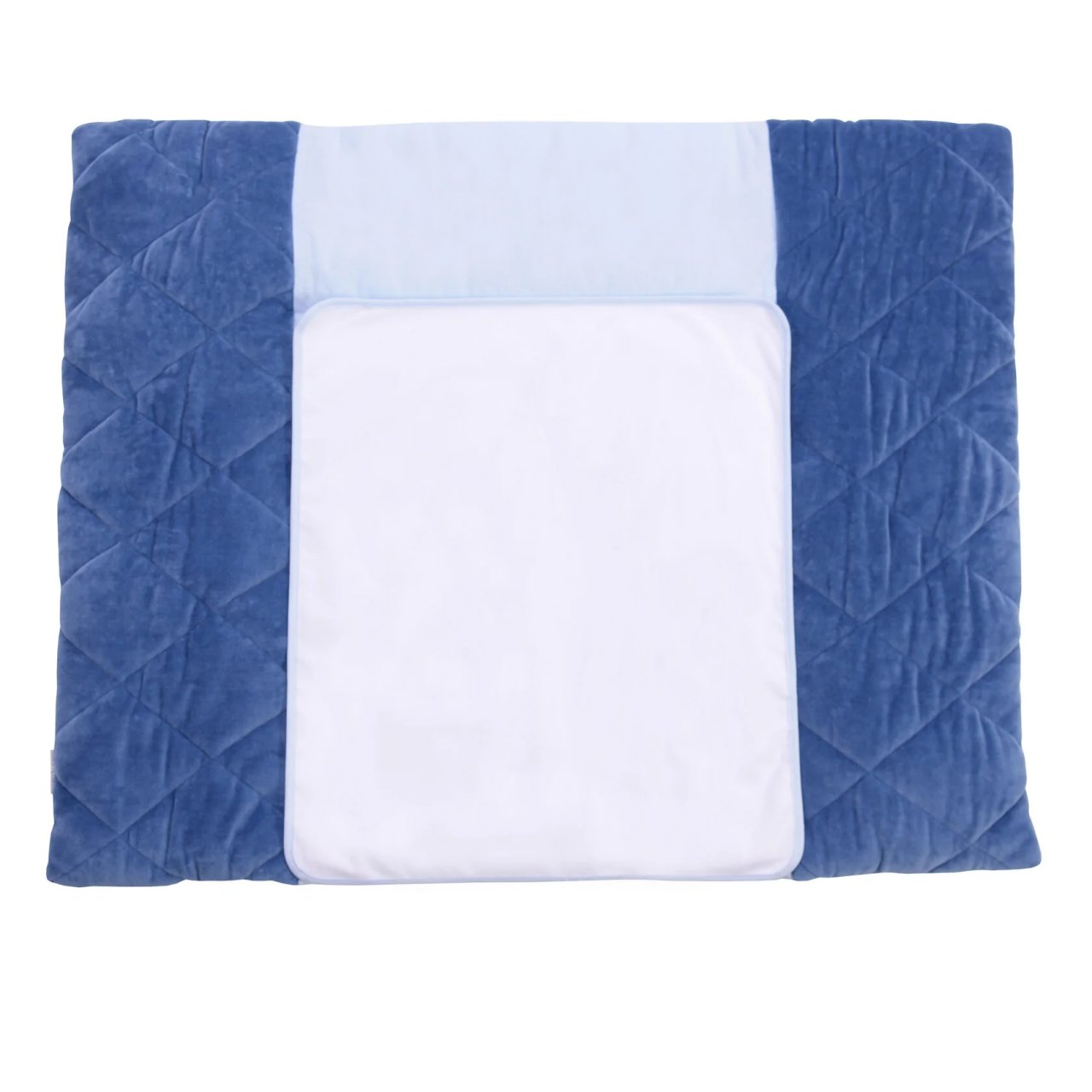 Пеленальный матрас Baby Veres Velour Deep blue 72х80 см 429.2 – низкие ...