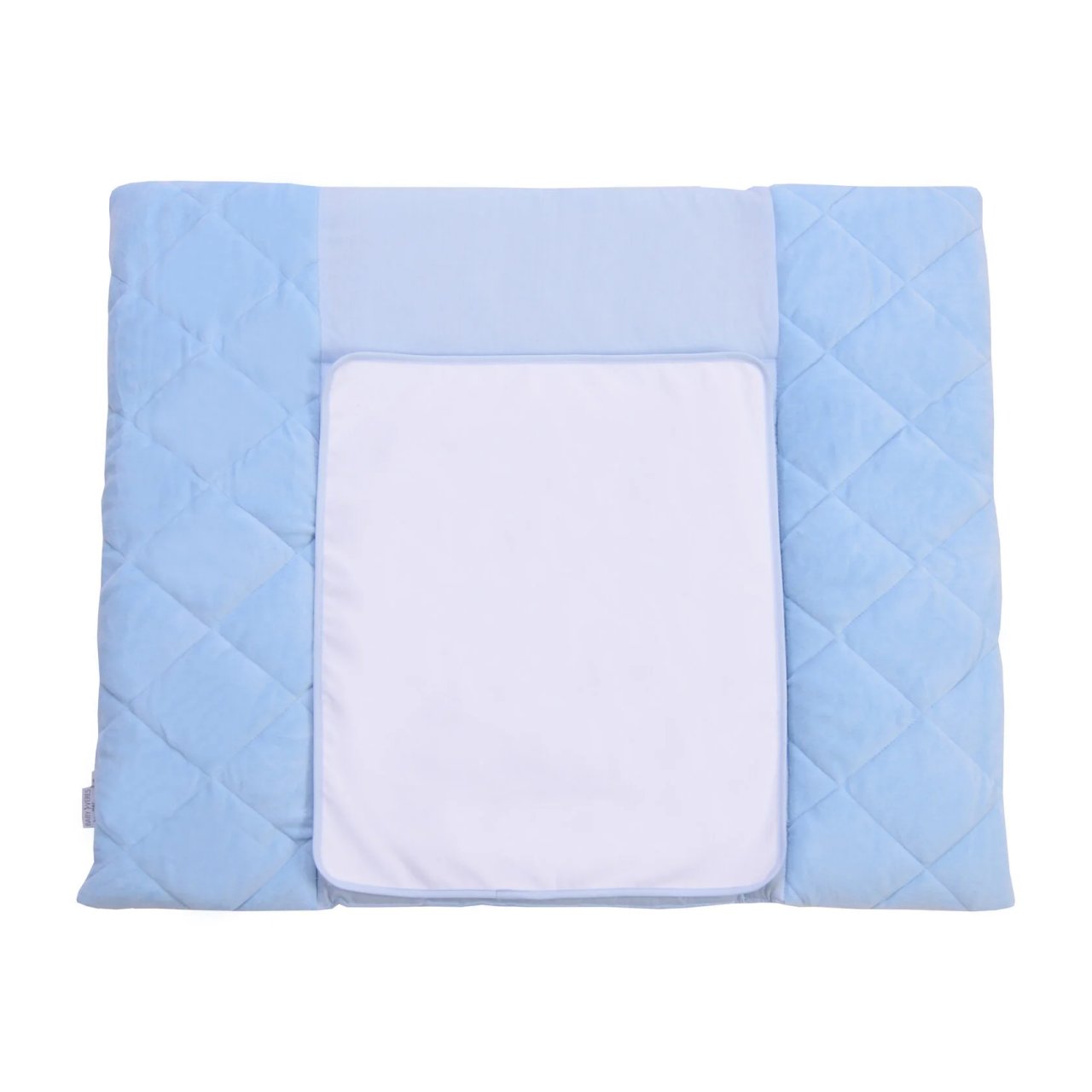 Пеленальный матрас Baby Veres Velour Medium blue 72х80 см 429.5 ...