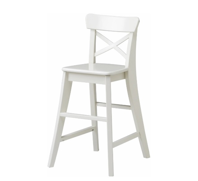 

Дитячий високий стілець від 3 років Ikea Ingolf White