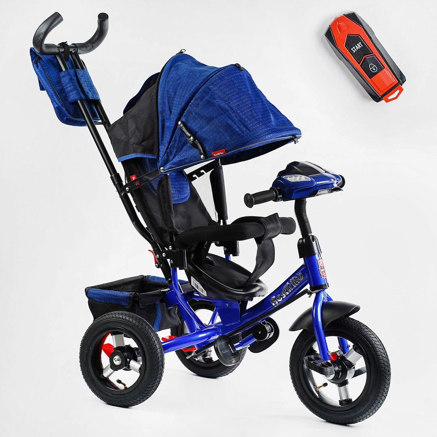 Велосипед трехколесный Best Trike 3390 / 17-063 Надувные колеса d=29см ...