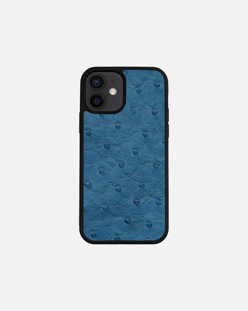 Чехол Kartell из голубой кожи страуса для iPhone 12 Mini – низкие цены ...