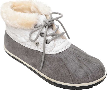 

Женские ботинки Minnetonka Tega Duck Bootie Grey Polyurethane/Fabric 37