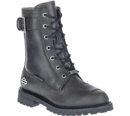 

Женские ботинки Harley-Davidson Bremerton 7" Lace Waterproof Motorcycle Boot Black Waterproof Full Grain Leather 38