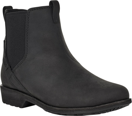 

Женские ботинки Teva Ellery Pull On Waterproof Chelsea Boot Black Waterproof Leather 41