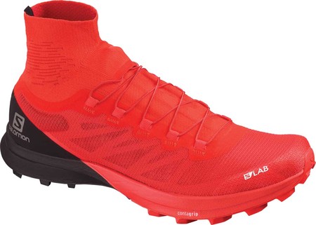 

Женские кроссовки Salomon S-Lab Sense 8 SG Running Shoe Racing Red/Black/White 40.5