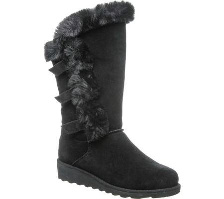 

Женские угги Bearpaw Genevieve Mid Calf Boot Black II Suede/Fur 37